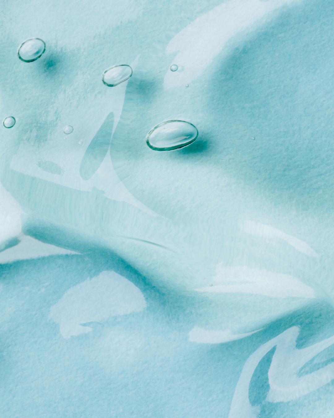 hydrating hyaluronic acid serum on skin