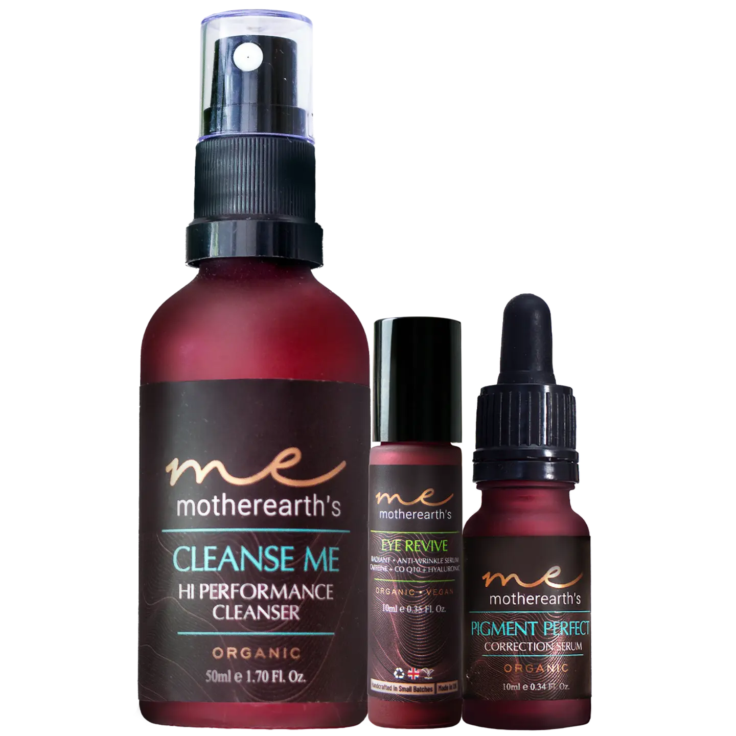 Ayurvedic evening skincare routine for anti-ageing: Cleanser, Face Oil and Eye Serum