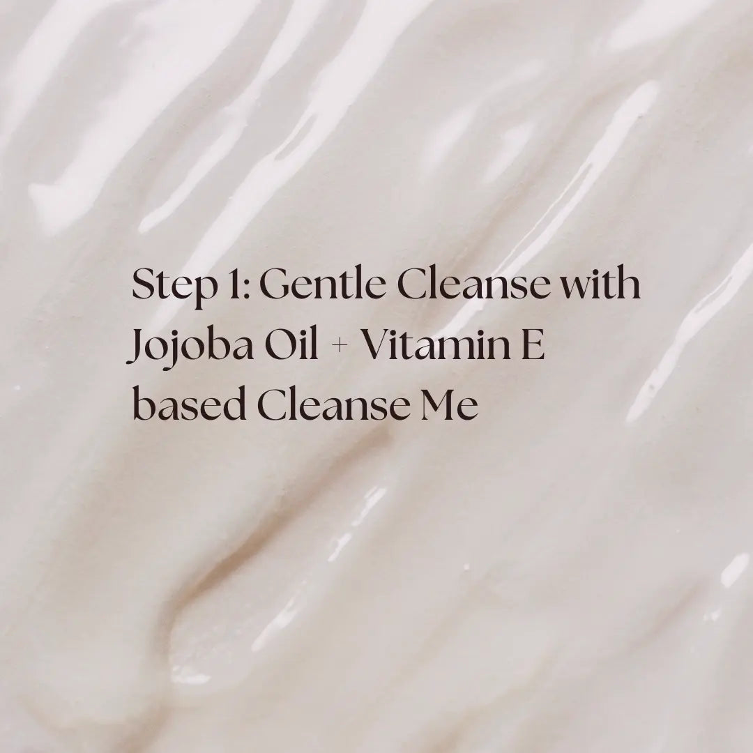 Organic morning skincare routine for glowing, refreshed skin