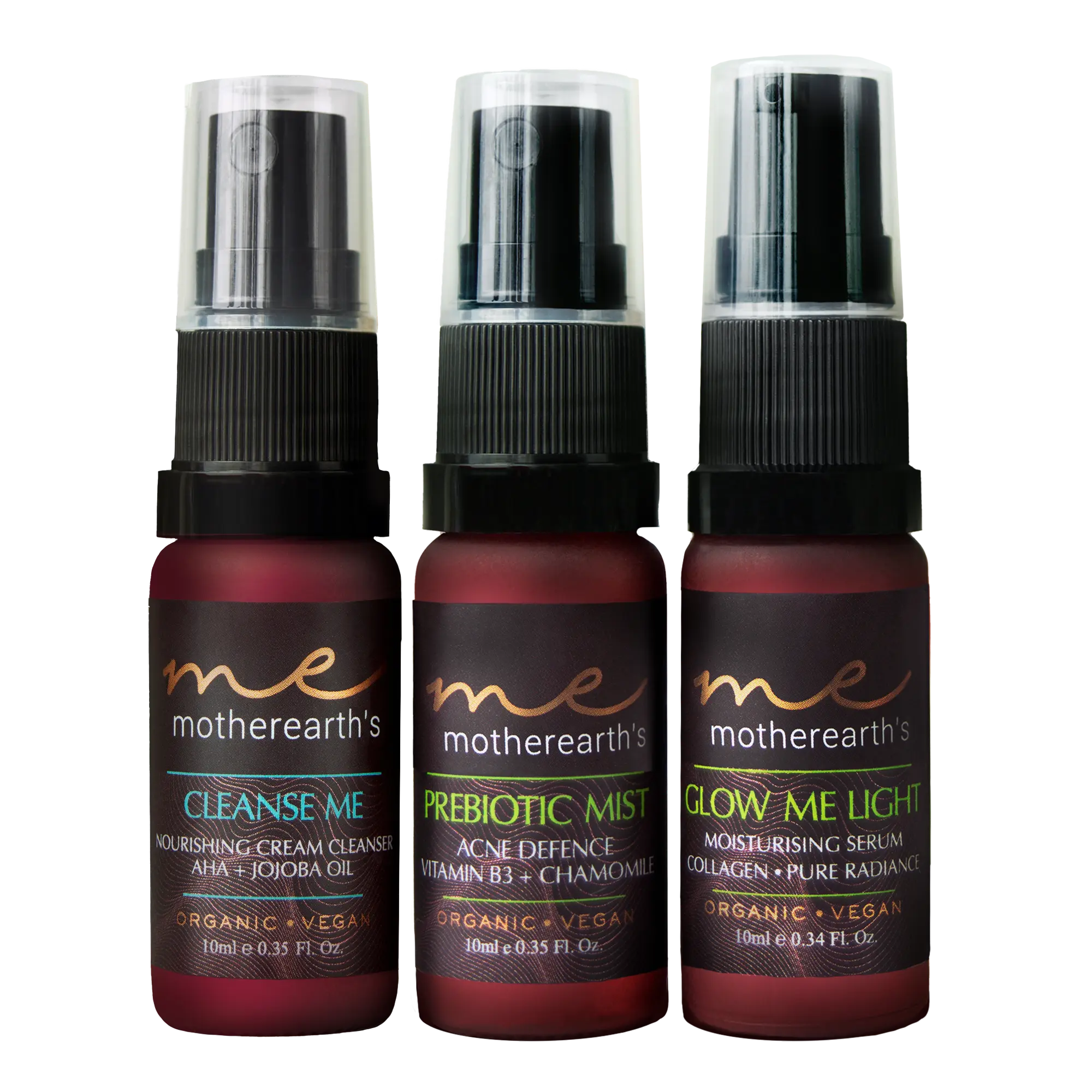 Vegan skincare routine for sensitive skin with natural calming ingredients