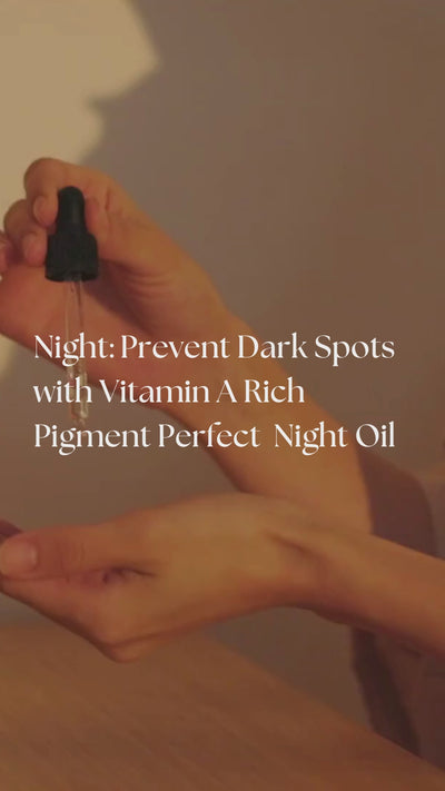 Day and night skincare routine for pigmentation and brightening